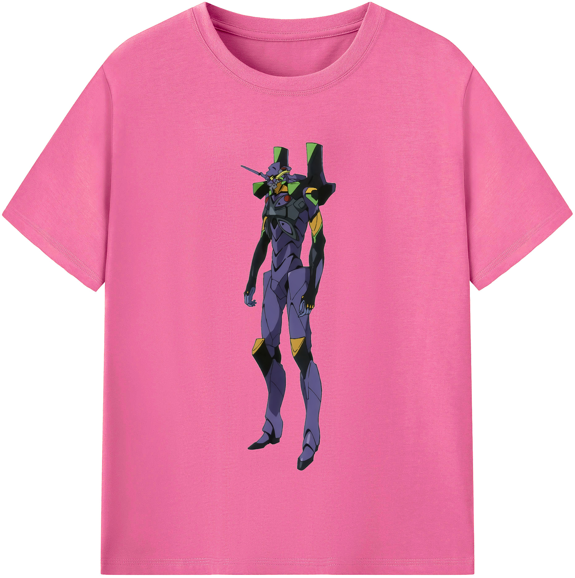 （画像用） EVA 新世紀エヴァンゲリオン レディースカジュアルプリントTシャツ（綿100％）